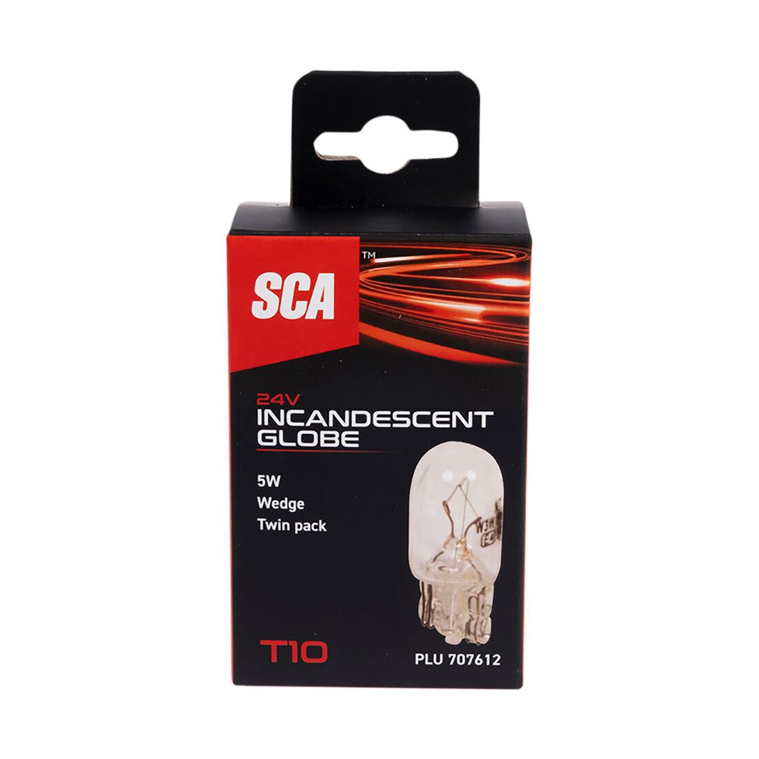 SCA Incandescent Globe - T10 24V 5W - 2 Pack, , scaau_hi-res