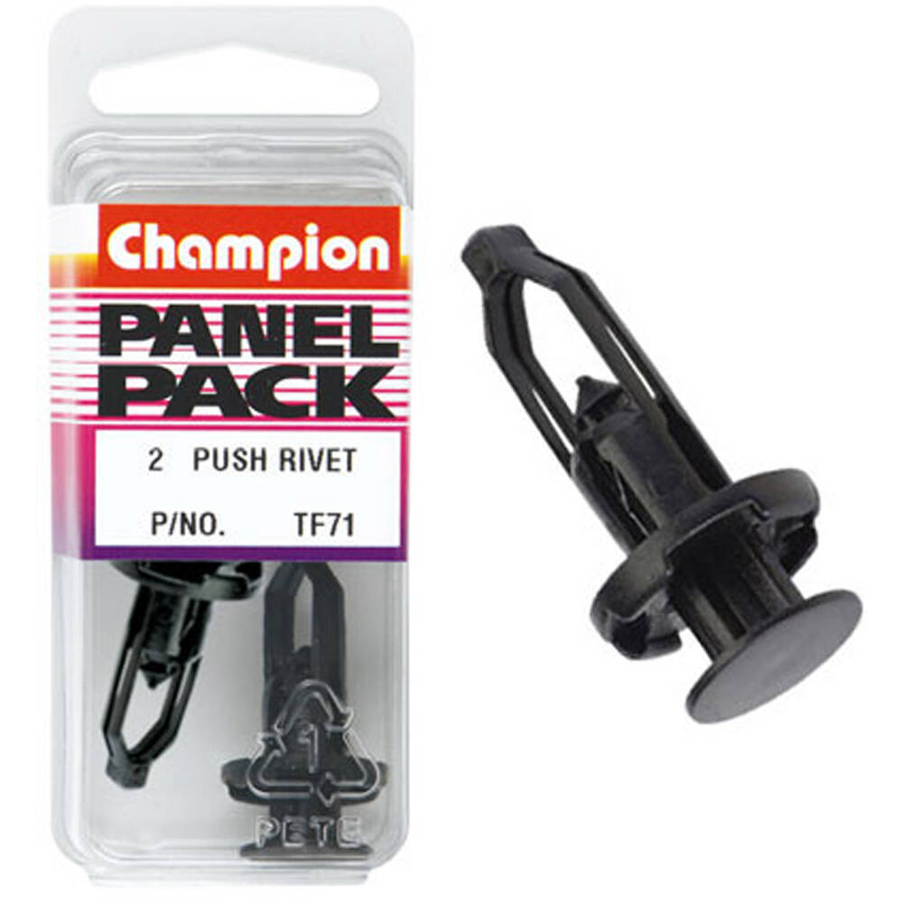 Champion Push Rivet - Long, Panel Pack | Supercheap Auto