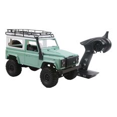 R/C Land Rover Defender Green MN 90 1:12 Scale, , scaau_hi-res