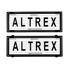 Altrex Number Plate Protector - 6 Figure Standard With Lines 6LS, , scaau_hi-res