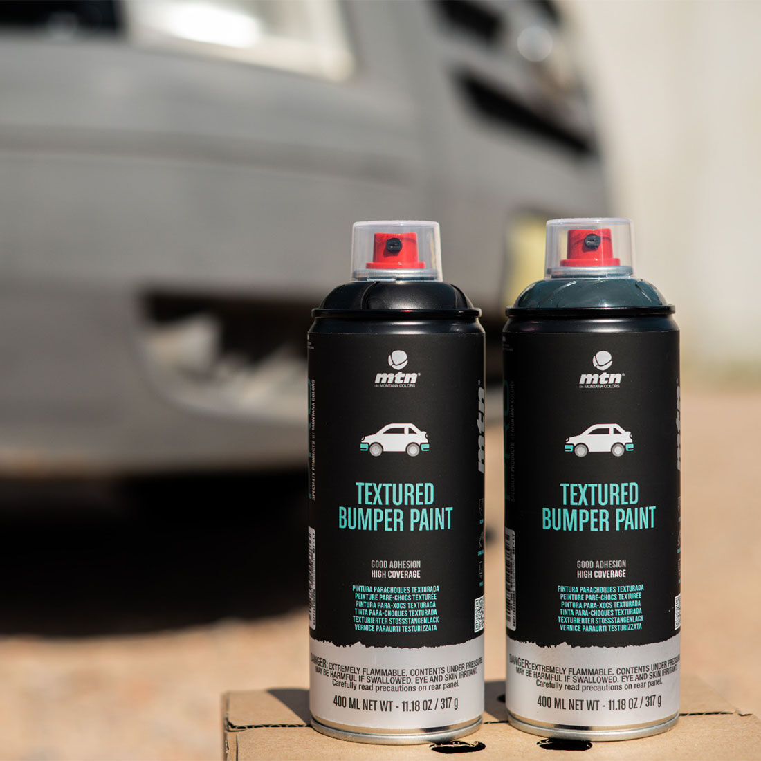 MTN Pro Trim & Bumper Spray Paint Black 400mL, , scaau_hi-res