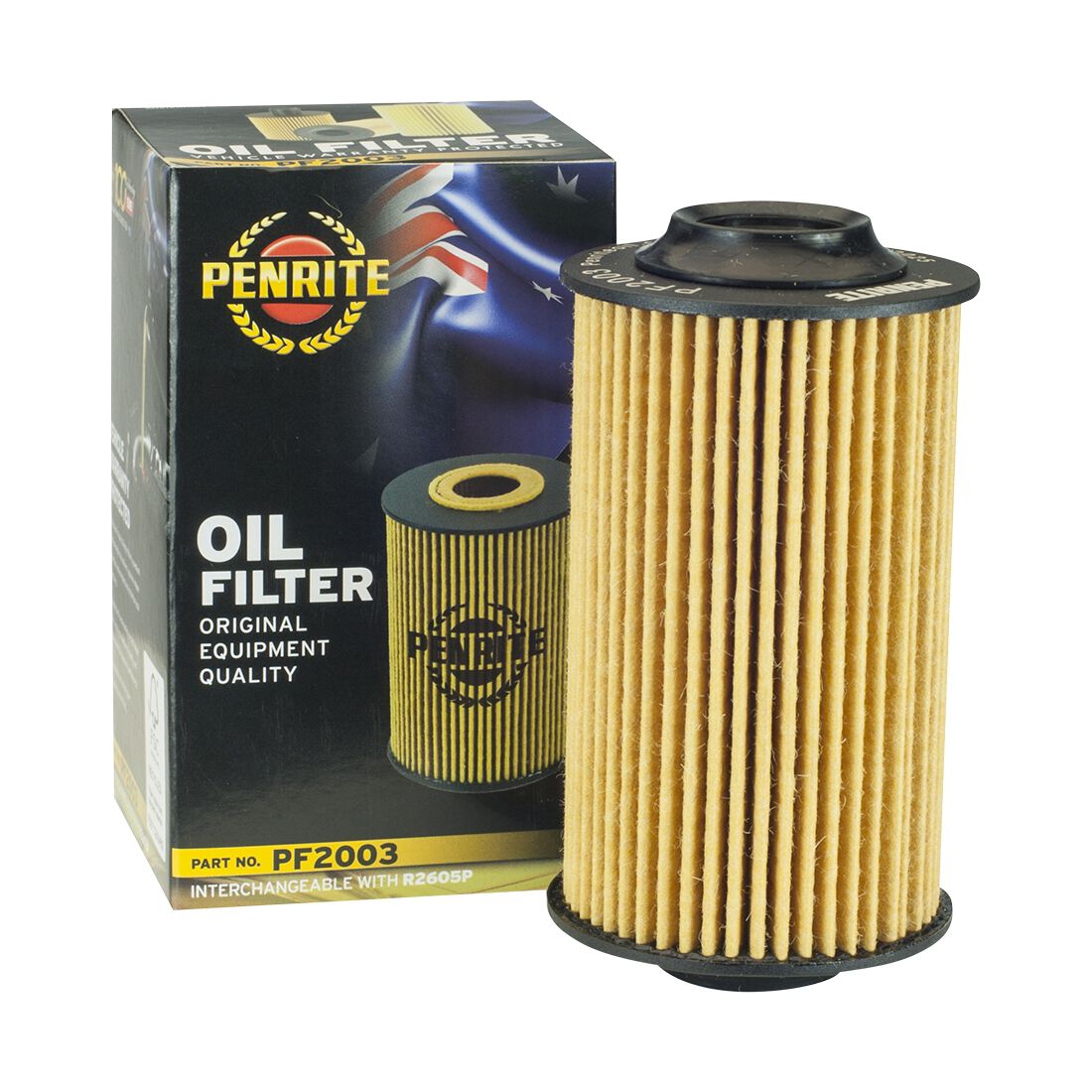Penrite Oil Filter PF2003 (Interchangeable with R2605P), , scaau_hi-res
