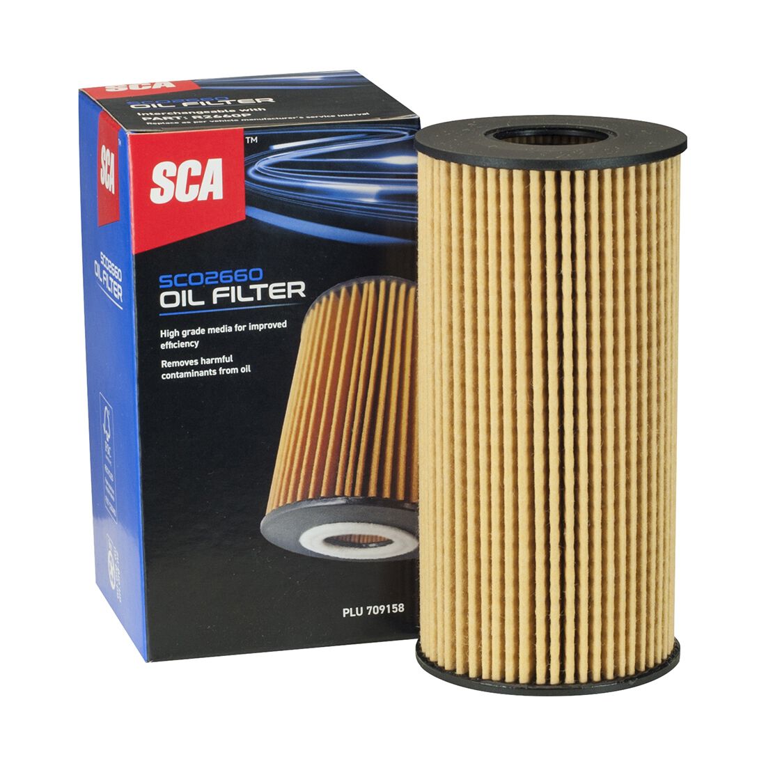 SCA Oil Filter SCO2660 (Interchangeable with R2660P), , scaau_hi-res