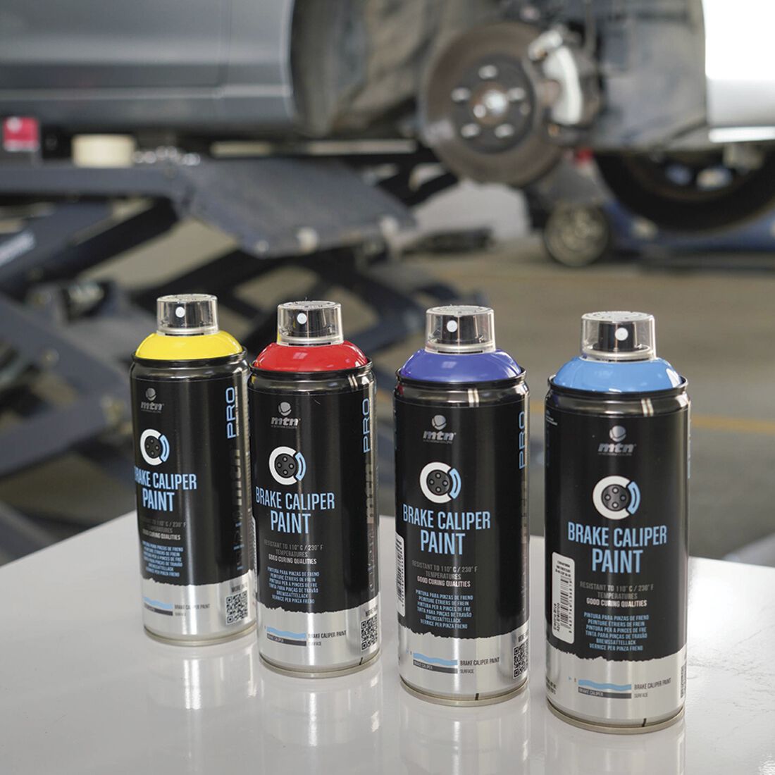 MTN Pro Metallic Blue Brake Caliper Spray Paint 400mL, , scaau_hi-res