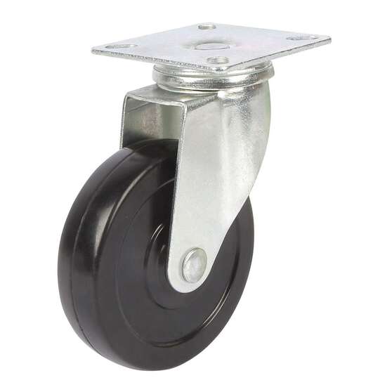 SCA Castor Wheel - 100 x 25.5mm, Heavy Duty, Swivel, , scaau_hi-res