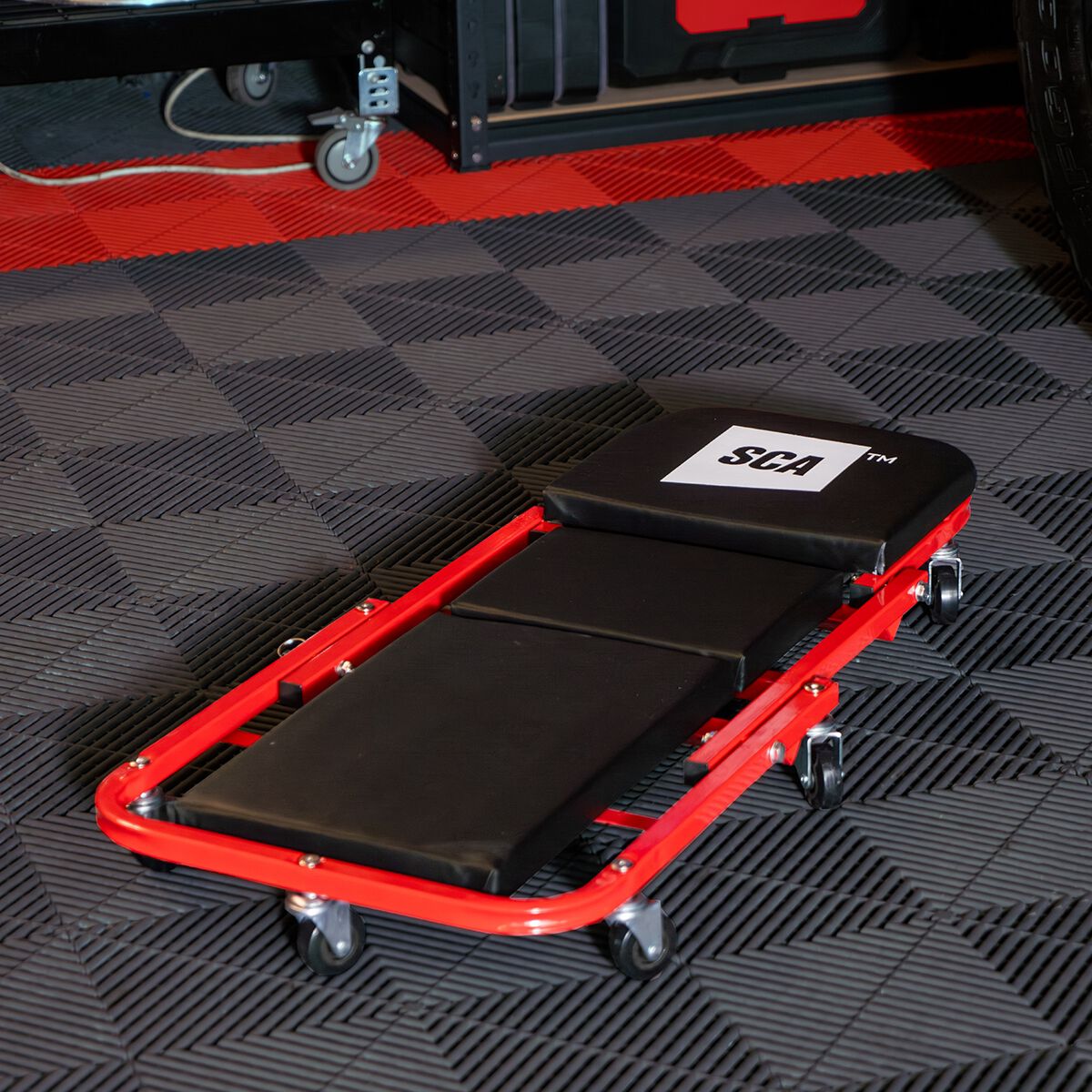 SCA Folding Garage Creeper 2 in 1 V2, , scaau_hi-res