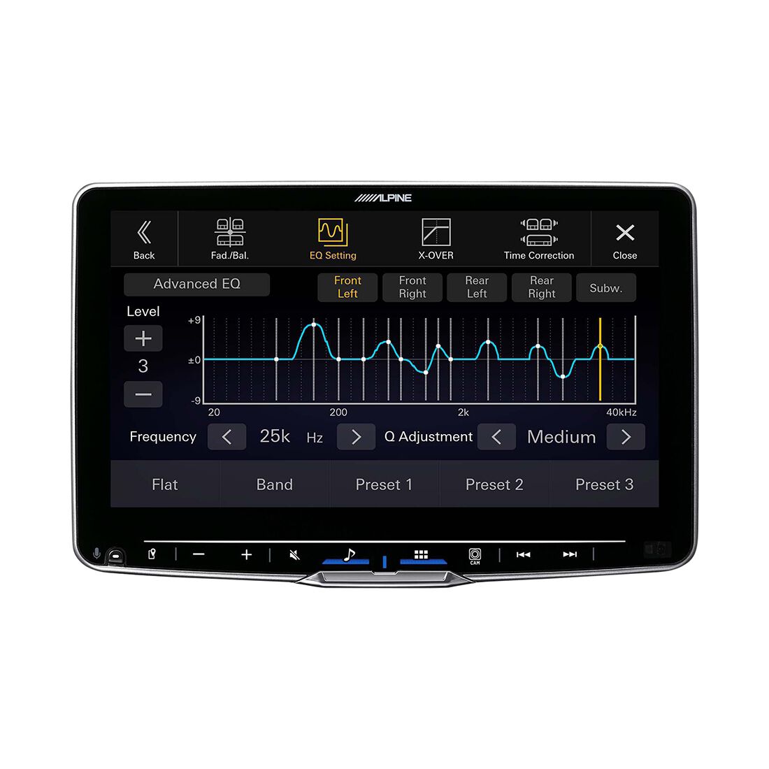 Alpine ILX-F509E Halo9 9" Hi-Res Audio Receiver with Wireless Apple CarPlay and Wired Android Auto, , scaau_hi-res