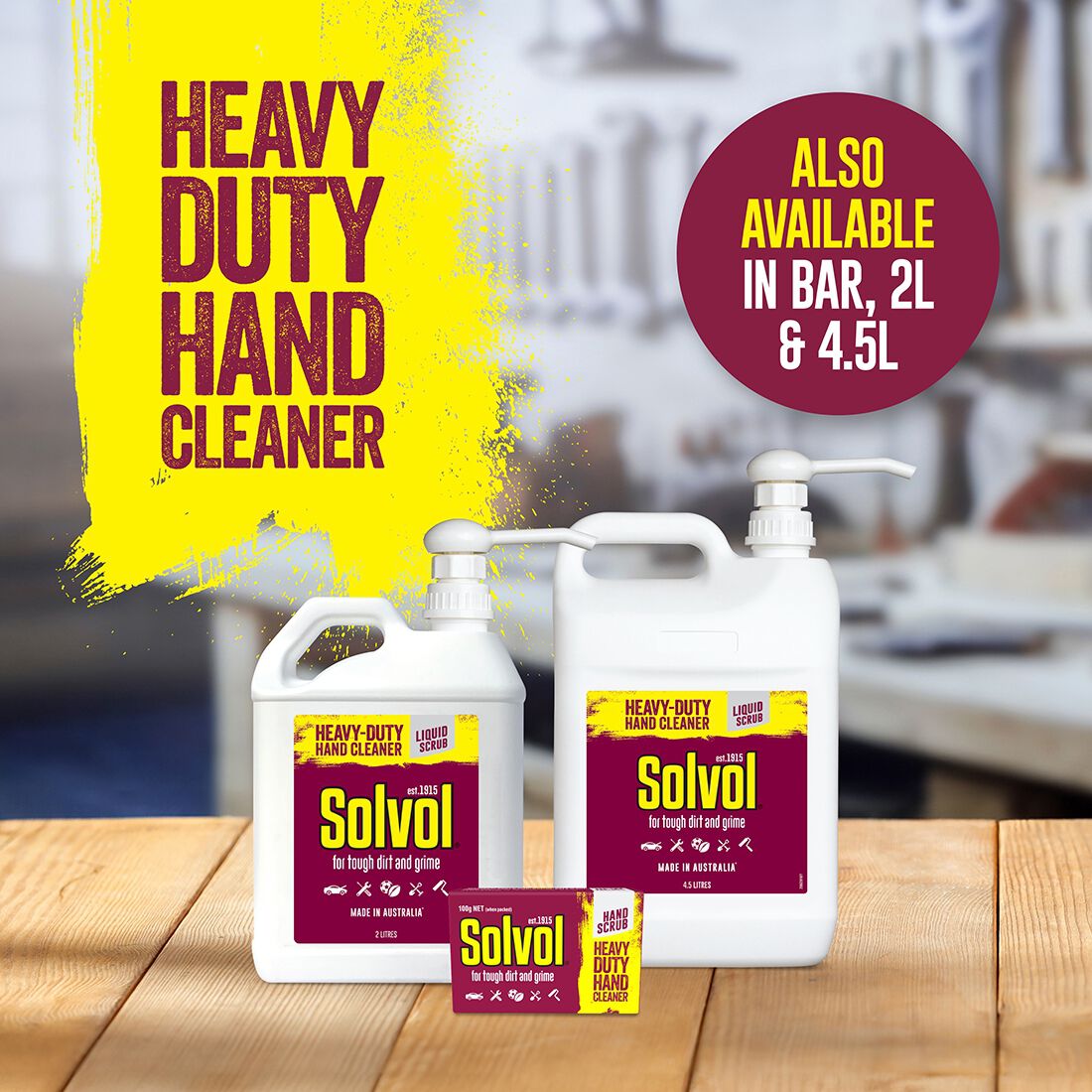 Solvol&reg; Hand Cleaner Liquid 500mL, , scaau_hi-res