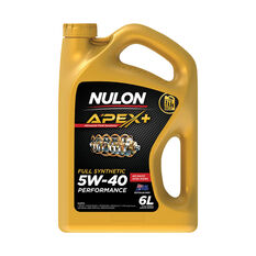 Nulon Apex+ 5W-40 Performance Engine Oil 6 Litre, , scaau_hi-res