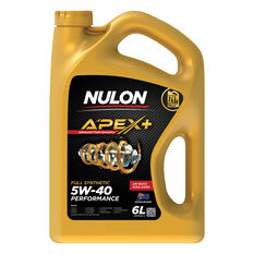 Nulon Apex+ 5W-40 Performance Engine Oil 6 Litre, , scaau_hi-res