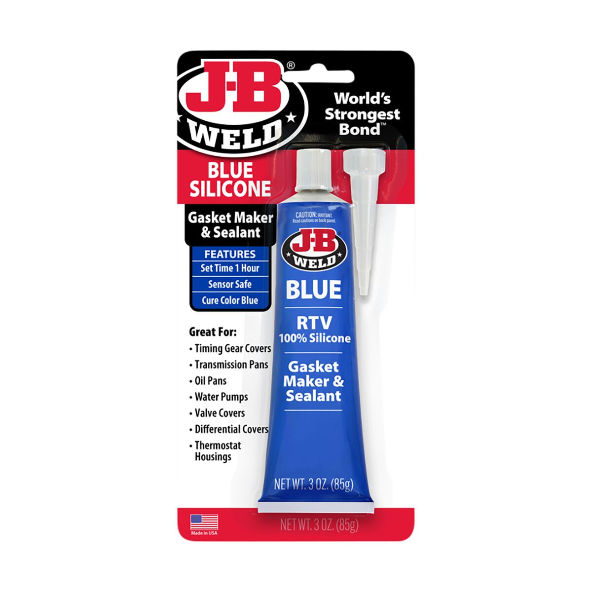 JB Weld Blue RTV Gasket Maker & Sealant 85g 31316, , scaau_hi-res