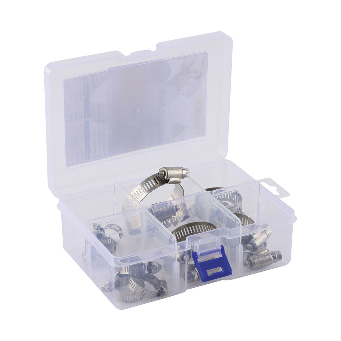 Tridon Hose Clamp Pack - All Stainless, 16 Pieces, , scaau_hi-res