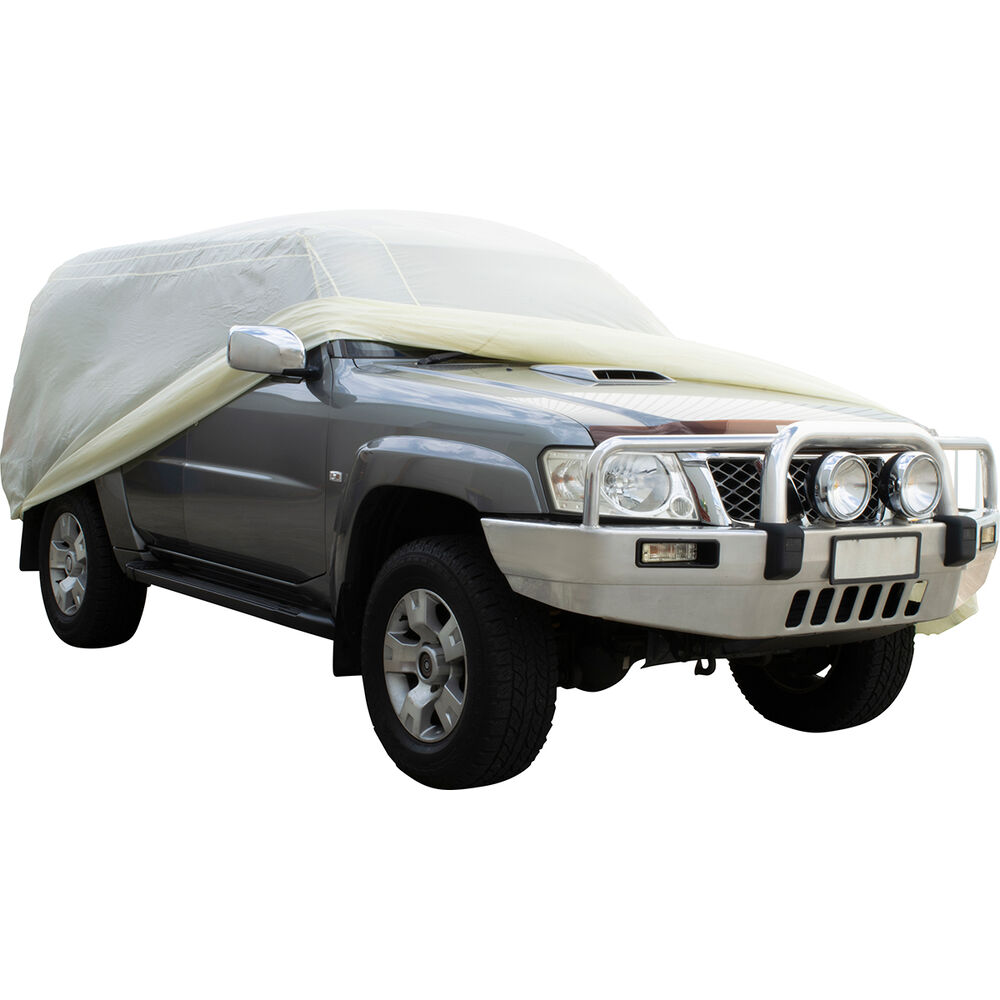 SCA 4WD Car Cover Suits Large/XLarge 4WD's Supercheap Auto