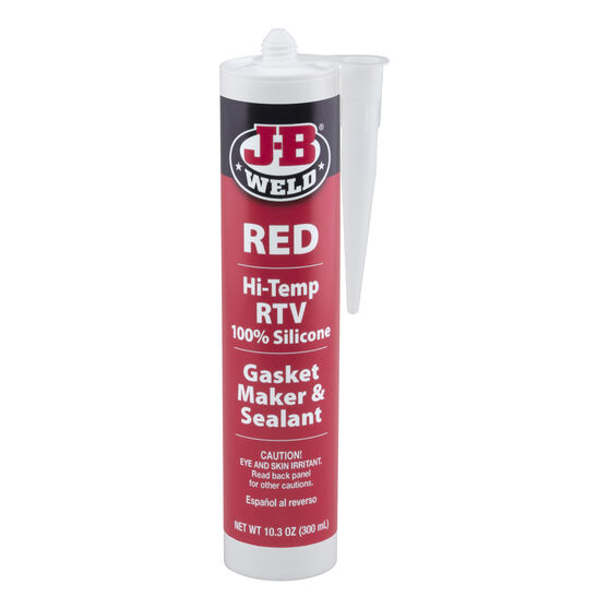 JB Weld Red Hi-Temp RTV Gasket Maker & Sealant 300mL 31914, , scaau_hi-res