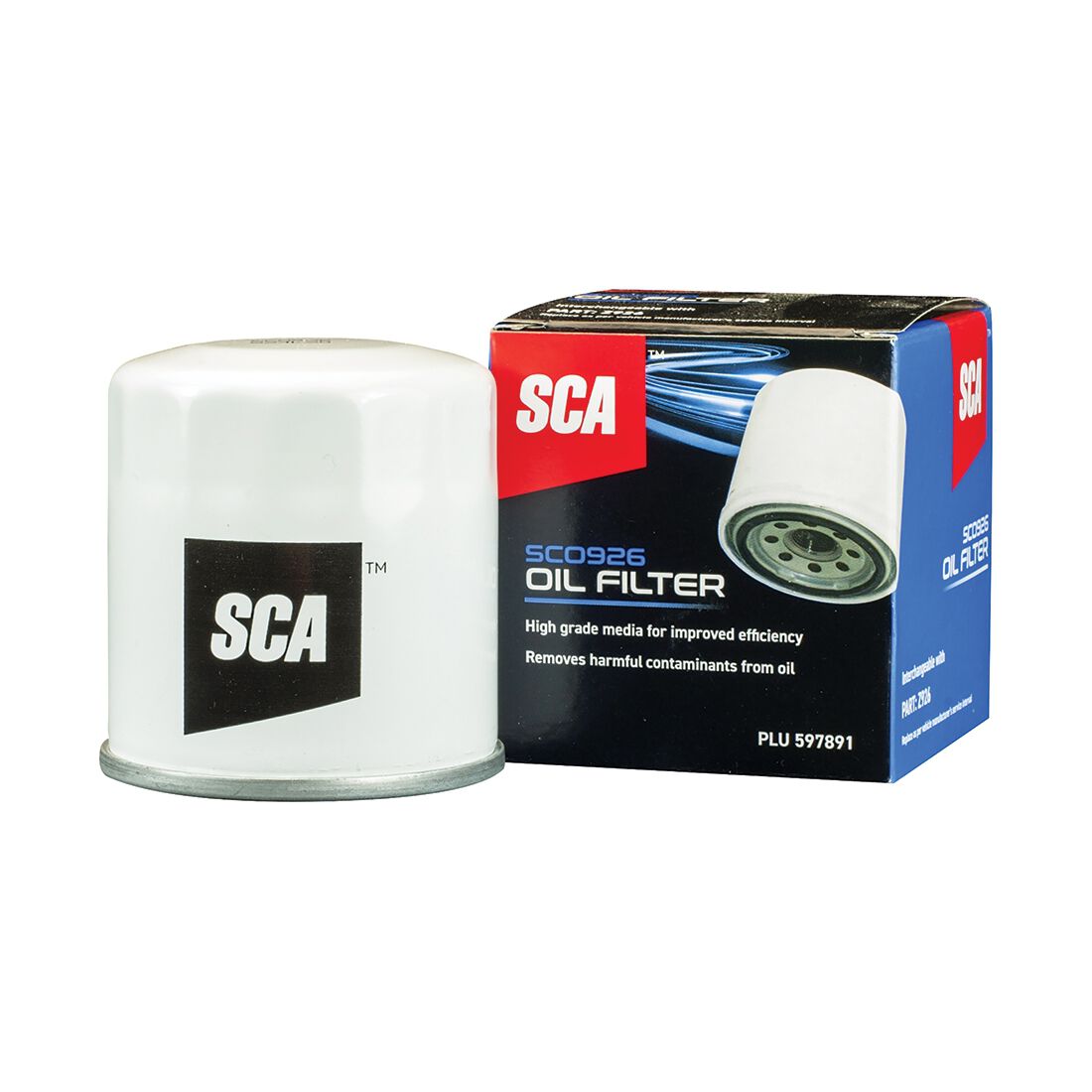 SCA Oil Filter SCO926 (Interchangeable with Z926), , scaau_hi-res