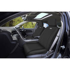 Ridge Ryder Neoprene Seat Covers Black Adjustable Headrests Airbag Compatible 30SAB, , scaau_hi-res