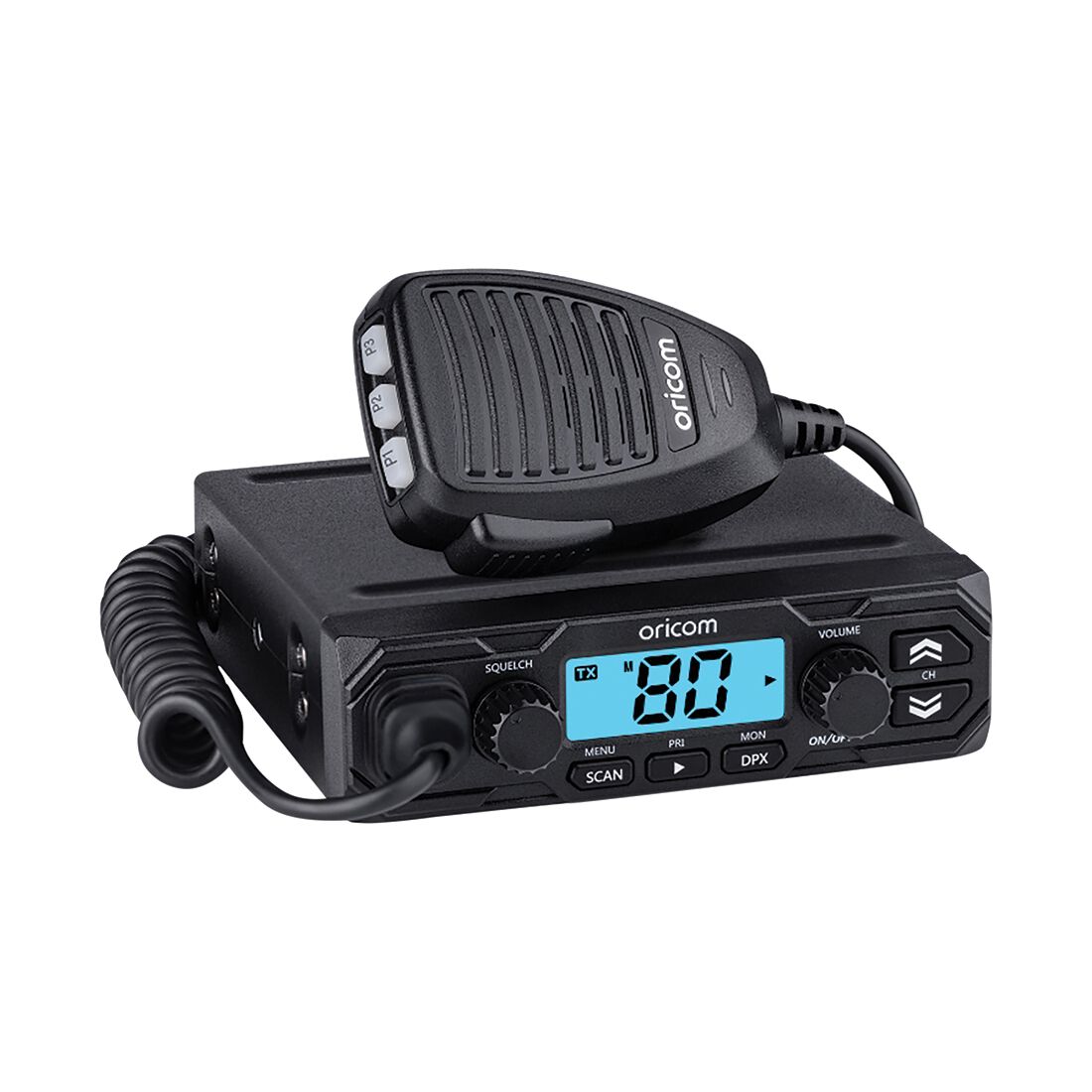 Oricom UHF Compact 80 Channel Radio 5W UHF040, , scaau_hi-res