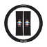 Rip Curl The Search Neoprene Steering Wheel Cover & Seat Belt Buddie Set Black, , scaau_hi-res