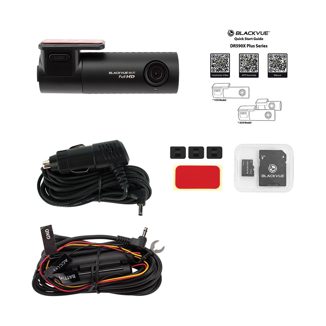 BlackVue Full HD Dash Cam DR590X-1CH-32-PL, , scaau_hi-res