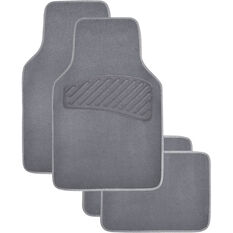 SCA Luxury Carpet Floor Mats Charcoal Set of 4, , scaau_hi-res