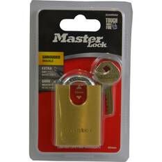 Master Lock Padlock - Shrouded Brass, 40mm, , scaau_hi-res