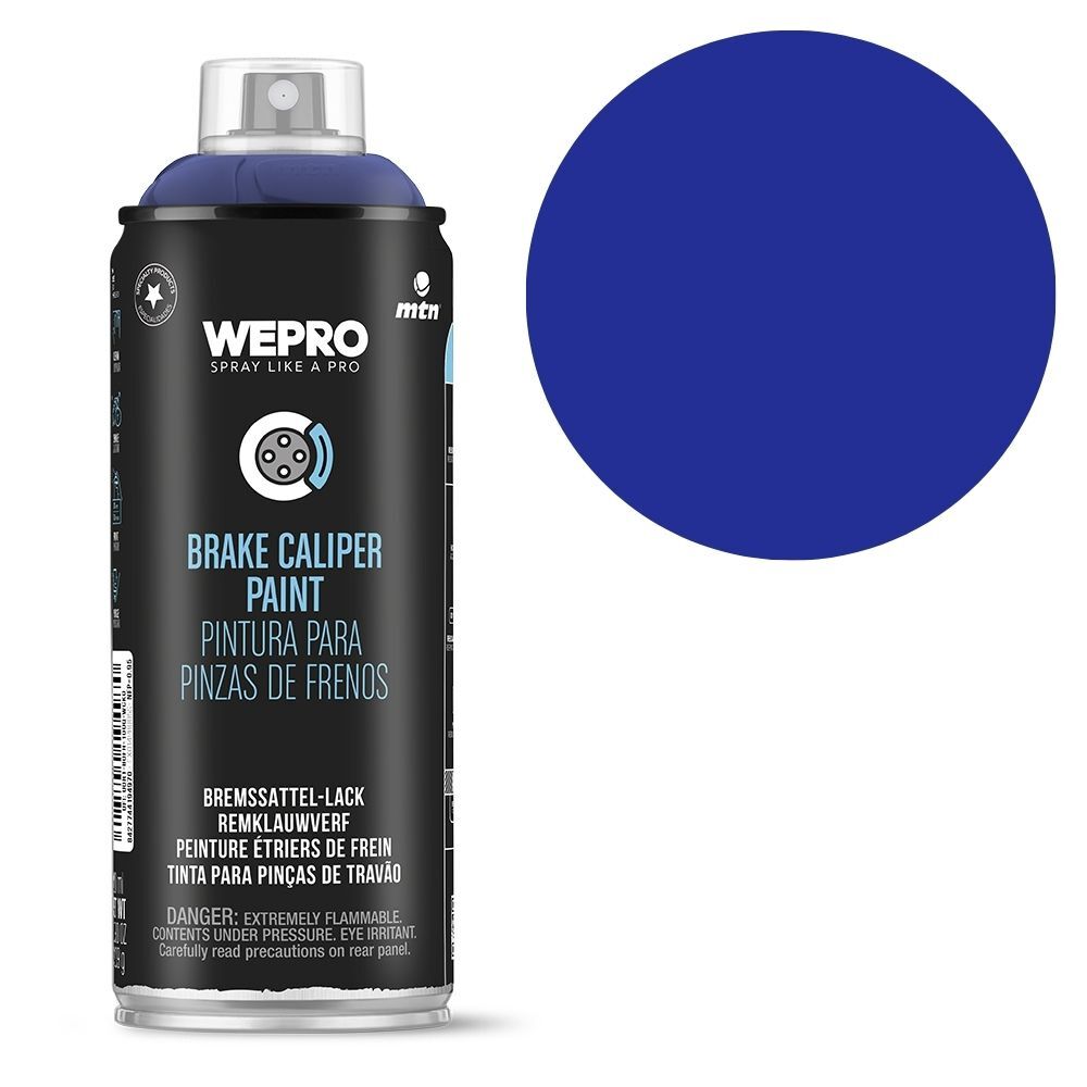 MTN Pro Electric Blue Brake Caliper Spray Paint 400mL, , scaau_hi-res
