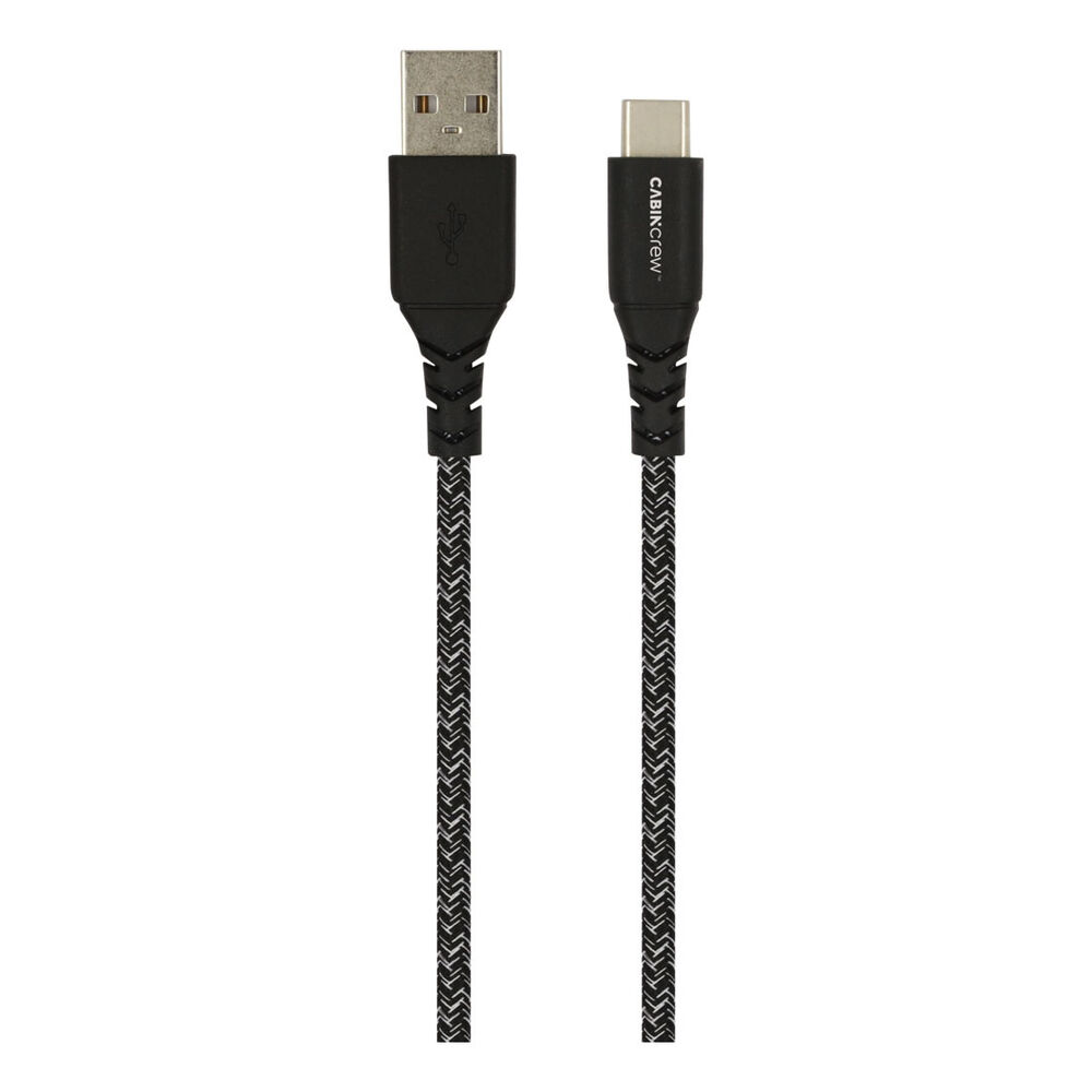 Cabin Crew USBA to USBC Charging Cable Supercheap Auto