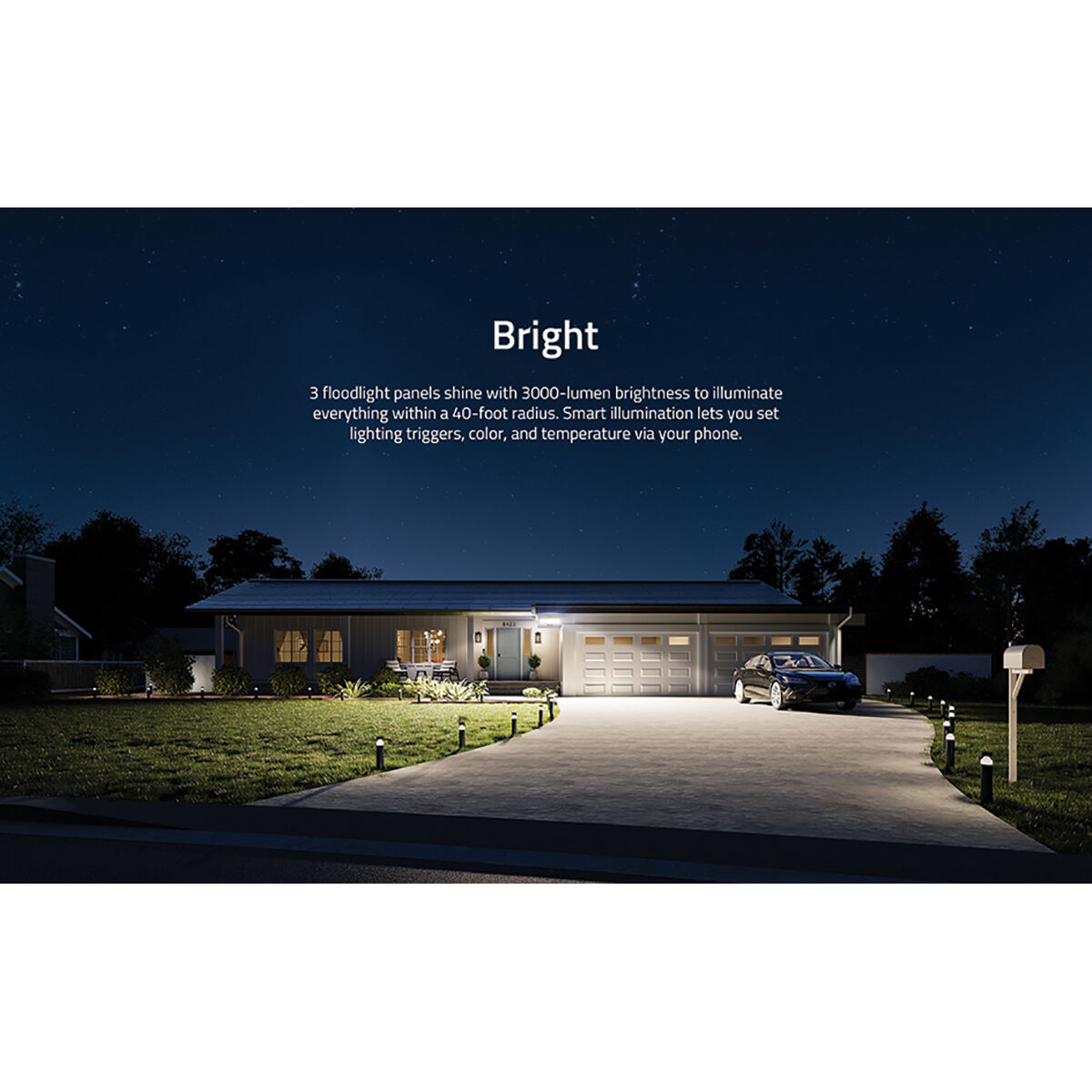 Eufy Security Floodlight 2K Pro White, , scaau_hi-res