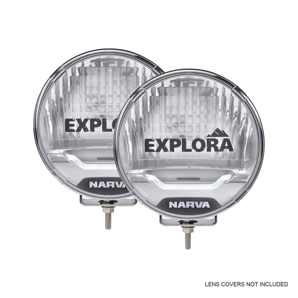 Narva Explora LED Driving Lights 175mm Pair Supercheap Auto