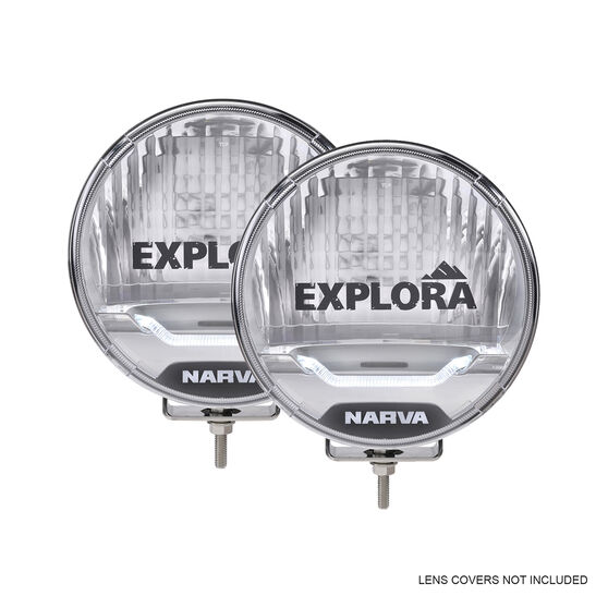Narva LED Explora Driving Lights - Round 175mm 15W, , scaau_hi-res