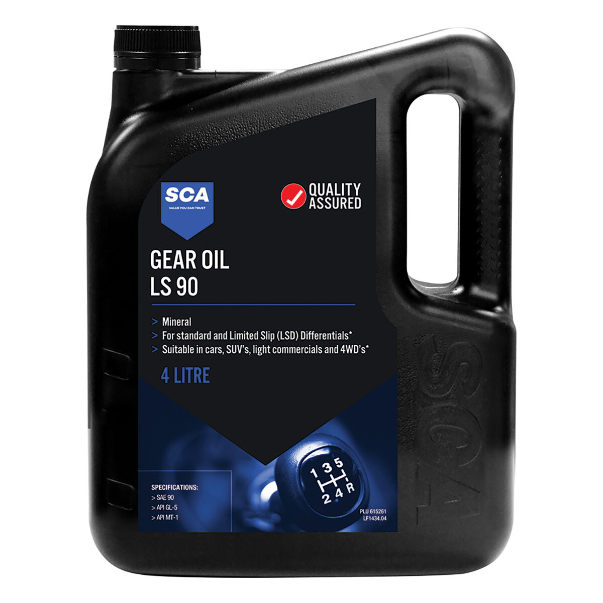 SCA Limited Slip 90 Differential Oil 4 Litre | Supercheap Auto