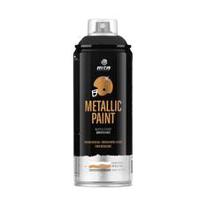 MTN Pro Metallic Black Spray Paint 400mL, , scaau_hi-res
