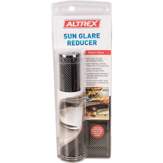 Altrex Glare Reducer 15cm X 51cm Black Supercheap Auto