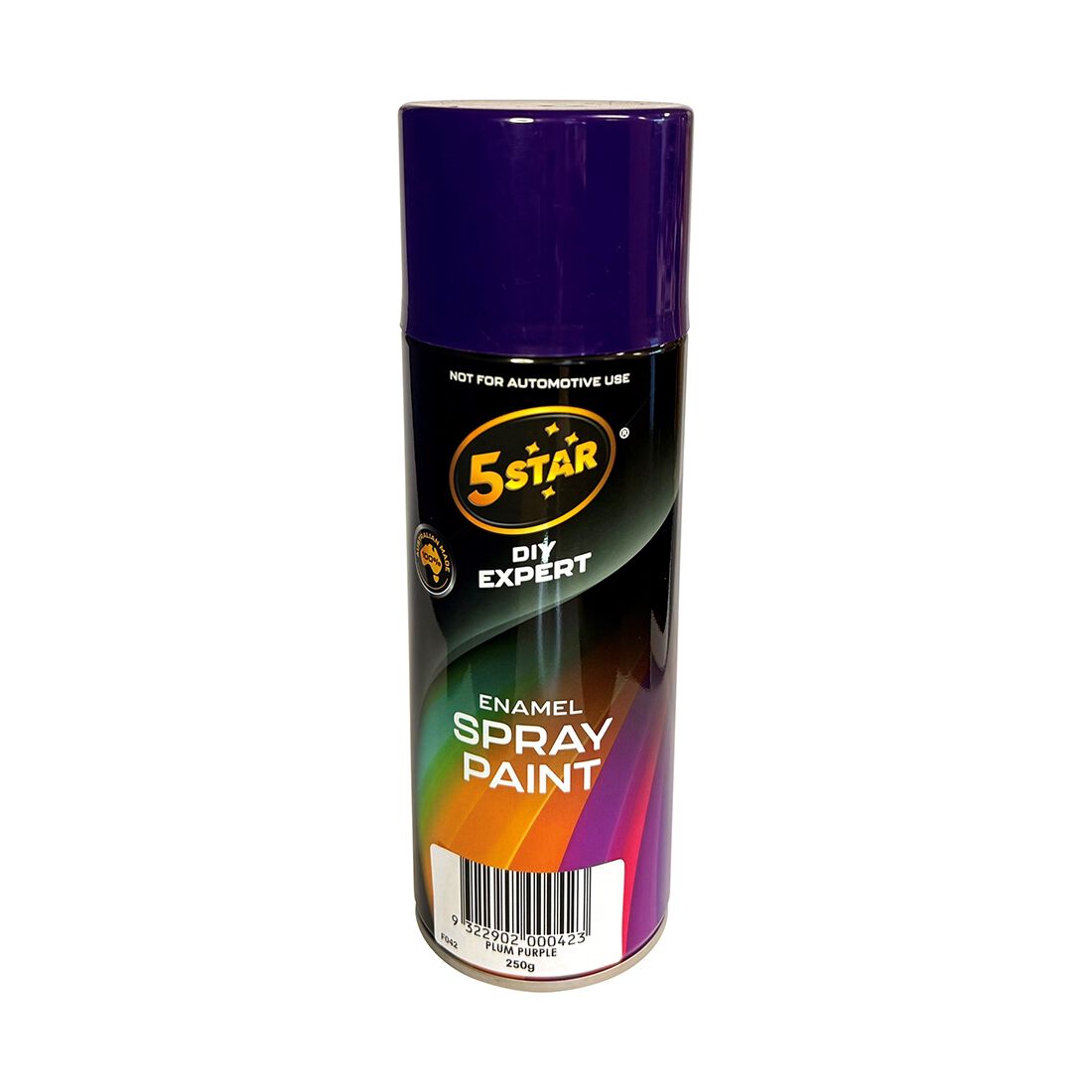 5 Star Enamel Spray Paint Plum Purple 250g, , scaau_hi-res