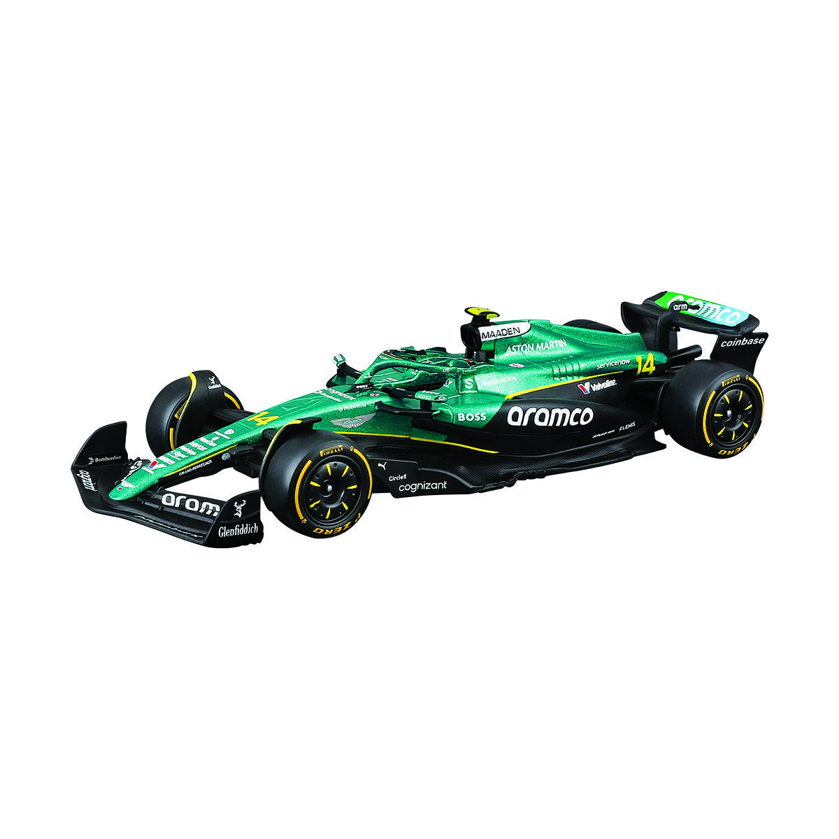 1:43 Die Cast 2025 Aston Martin #14 Alonso, , scaau_hi-res