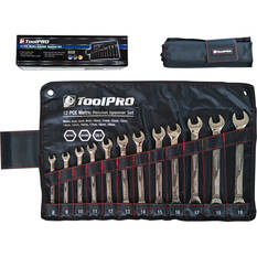 ToolPRO Ratchet Spanner Set Metric 12 Piece, , scaau_hi-res