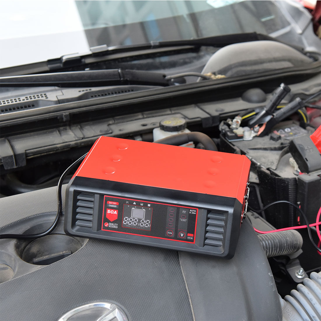 SCA 7 Stage Battery Charger 12V 20 Amp, , scaau_hi-res