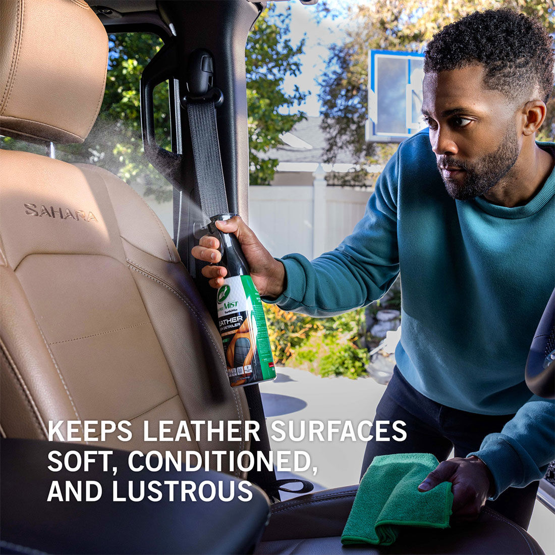 Turtle Wax Leather Mist Detailer 591mL, , scaau_hi-res