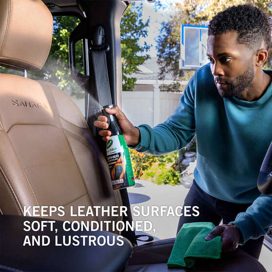 Turtle Wax Leather Mist Detailer 591mL, , scaau_hi-res