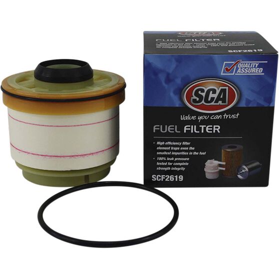 SCA Fuel Filter SCF2619 (Interchangeable with R2619P), , scaau_hi-res