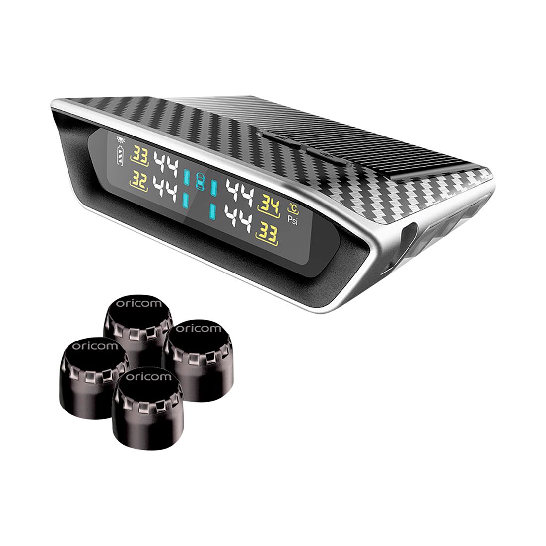 Oricom 4 Sensor Tyre Pressure Monitoring System, , scaau_hi-res