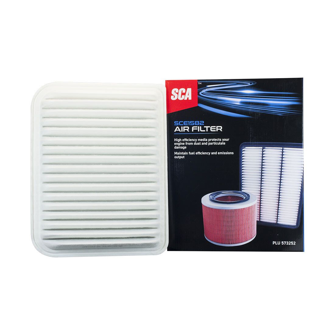 SCA Air Filter SCE1582 (Interchangeable with A1582), , scaau_hi-res