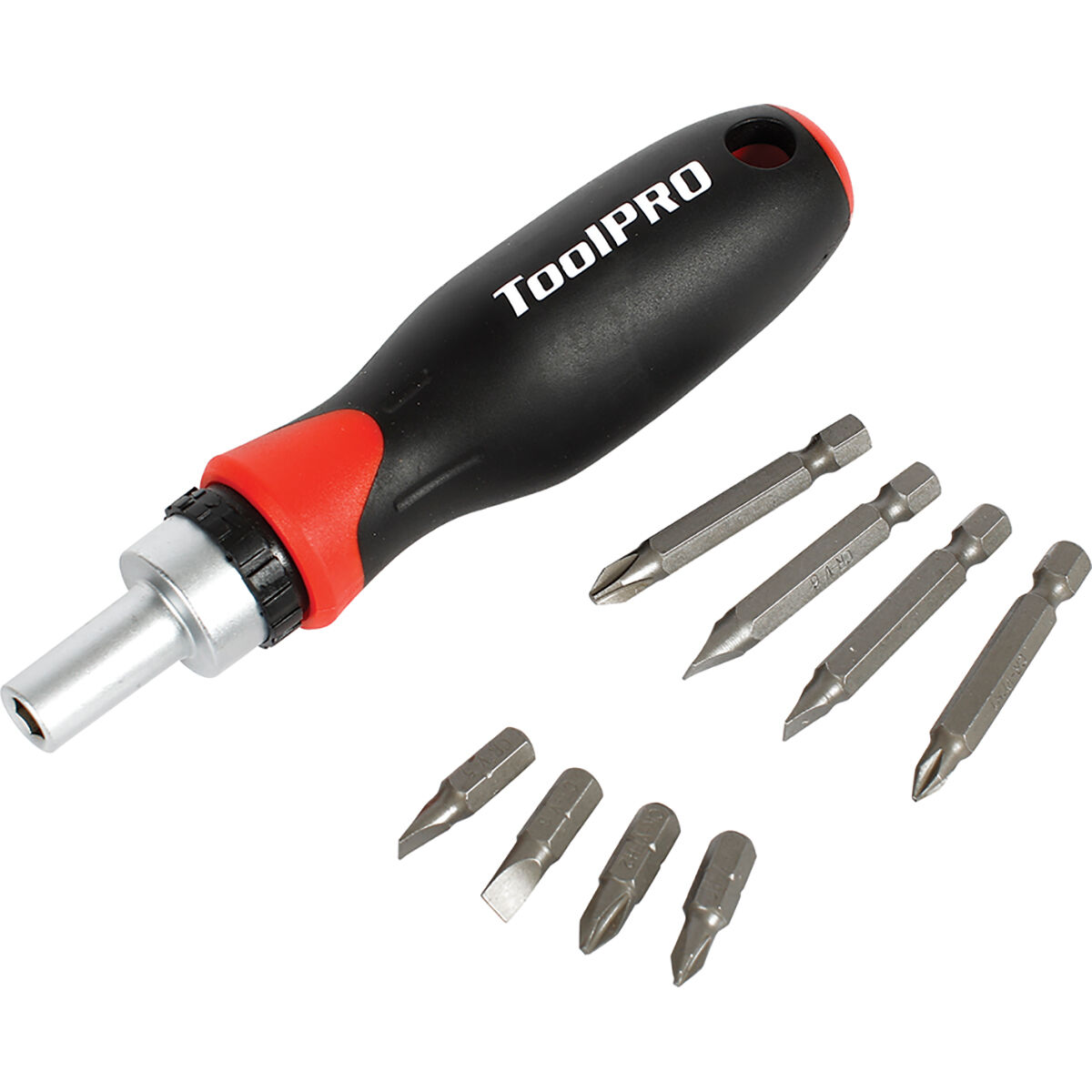 Side store ratchet screwdriver