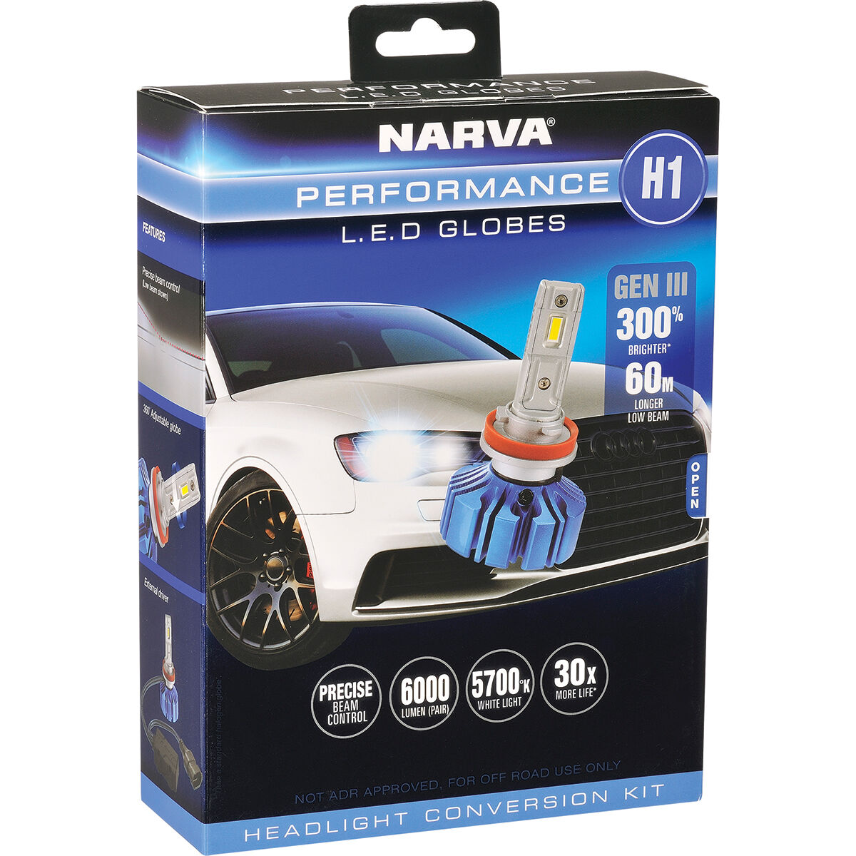 Brightest h1 led store bulb