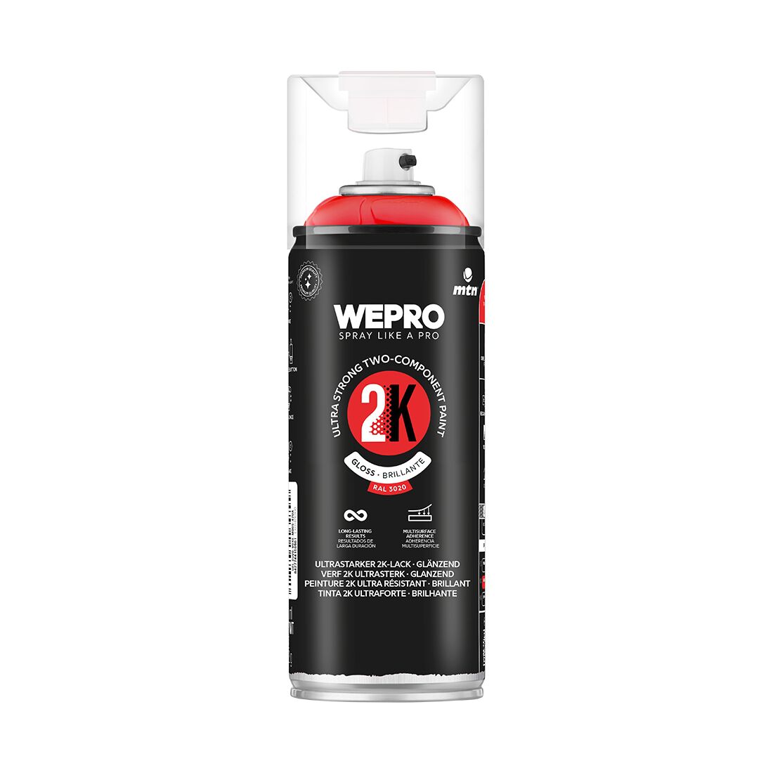 MTN WEPRO 2K Red Gloss 400mL, , scaau_hi-res
