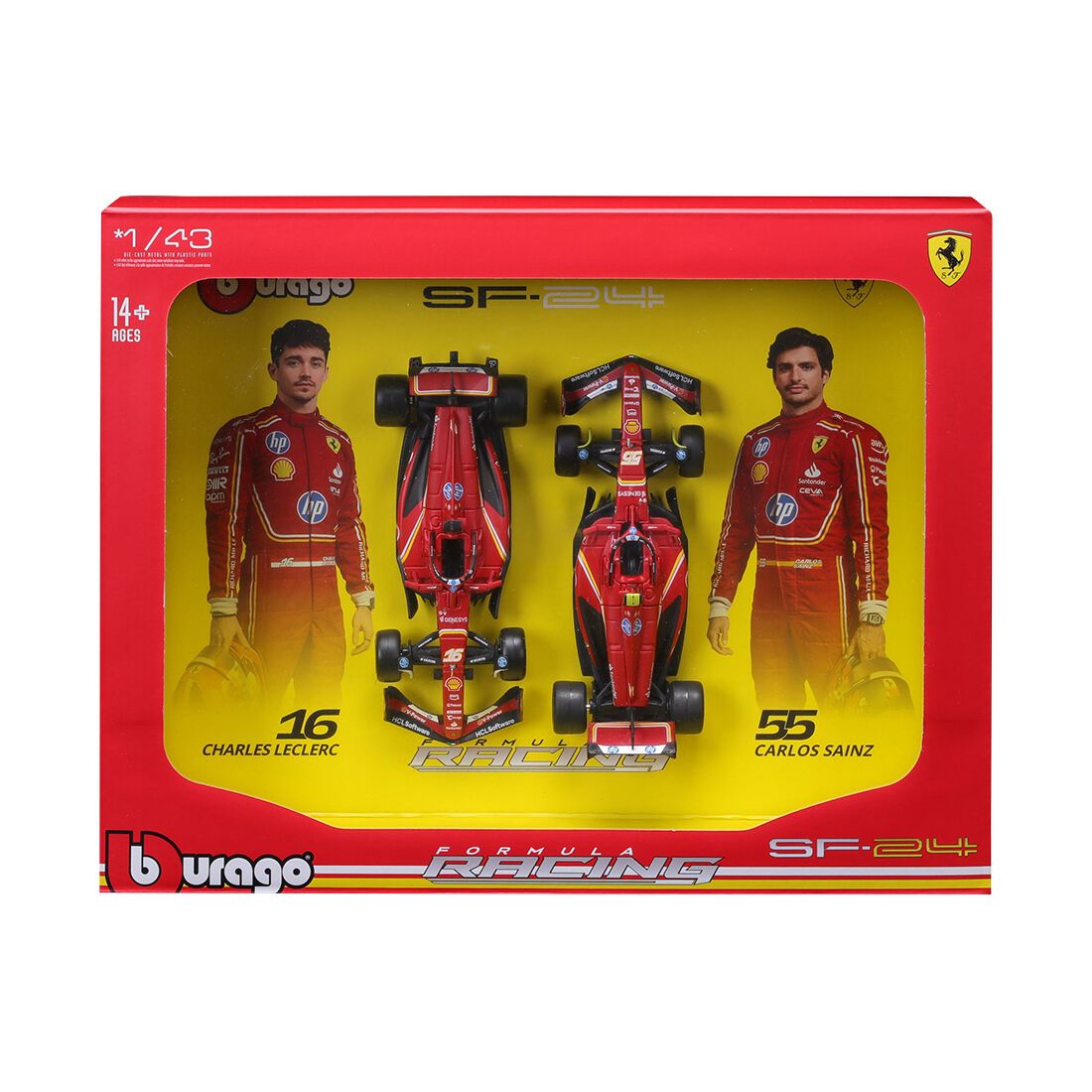 Ferrari F1 1:43 Die Cast 2 Pack, , scaau_hi-res