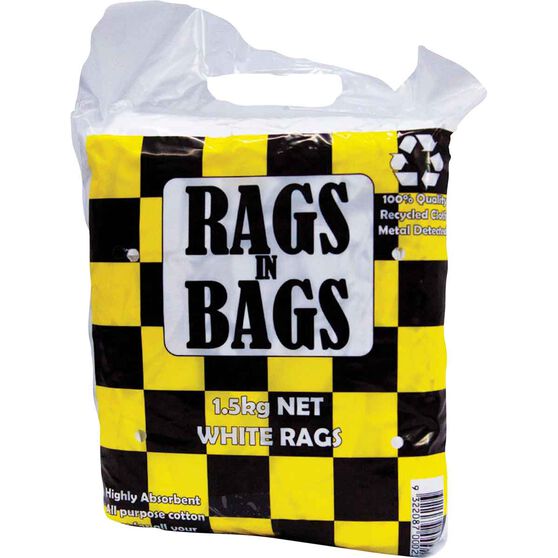 Rags in Bags White Cleaning Cloth 1.5kg, , scaau_hi-res