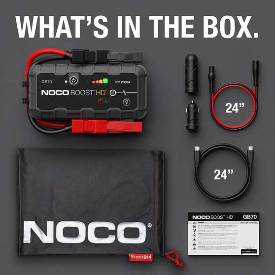 NOCO Boost HD Lithium Jump Starter 12V 2000 Amp, , scaau_hi-res