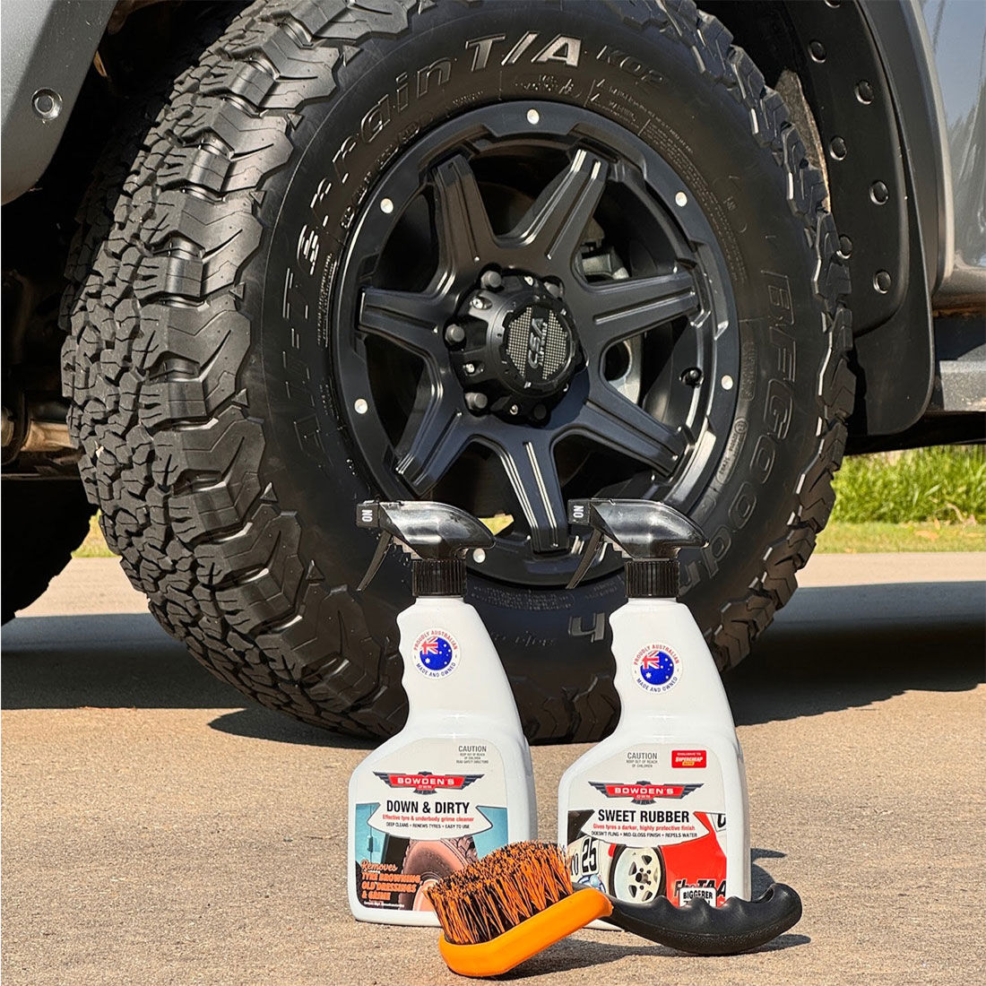 Bowden's Own Down & Dirty Wheel & Tyre Cleaner 770ml, , scaau_hi-res