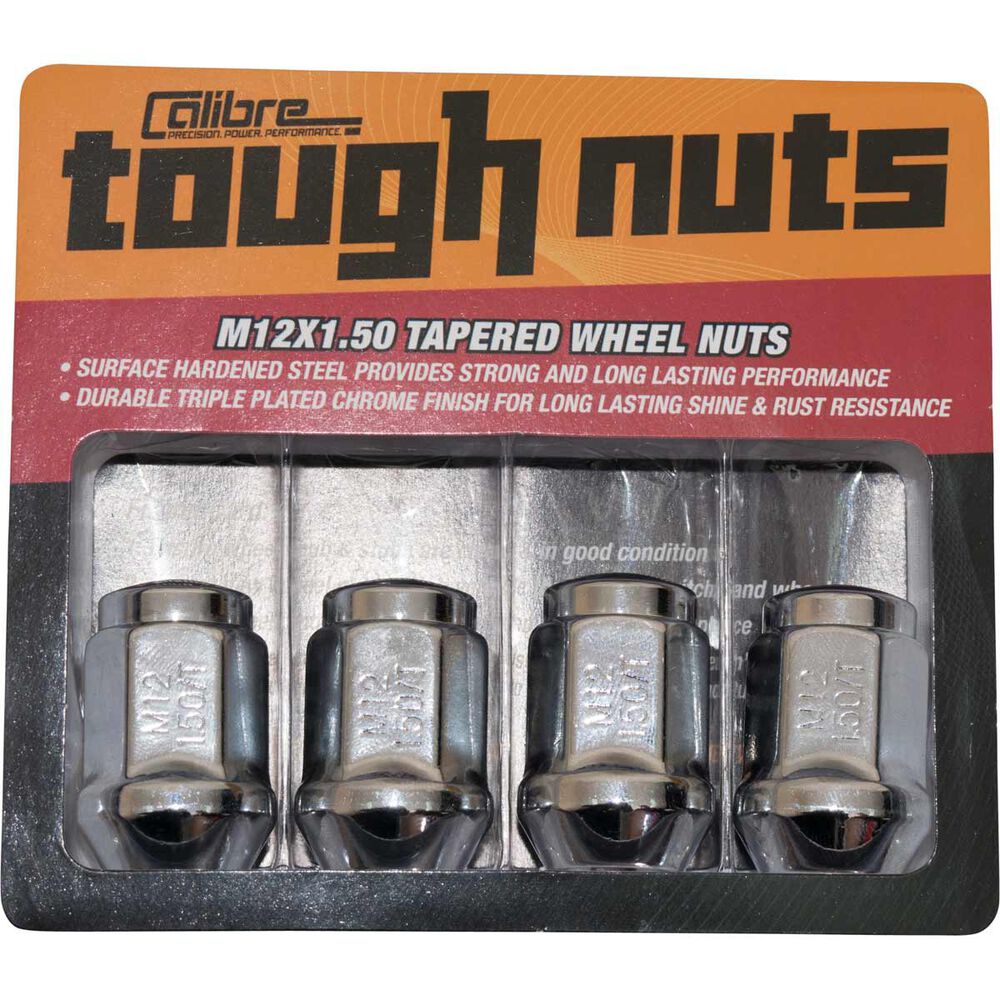 Calibre Wheel Nuts SN12150, Tapered, M12x1.50 Supercheap Auto